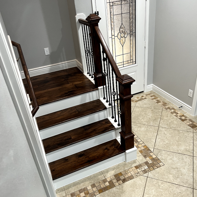 New floors and tile