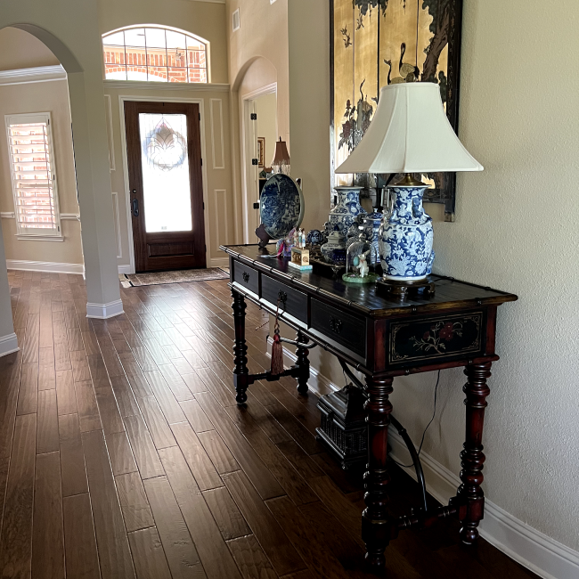 New floors and tile